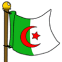Algrie (drapeau flottant)
