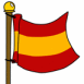 Espagne (drapeau flottant)